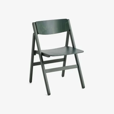 Nordic Nest HAY Backflip Chair chair Cedar green lacquered beech