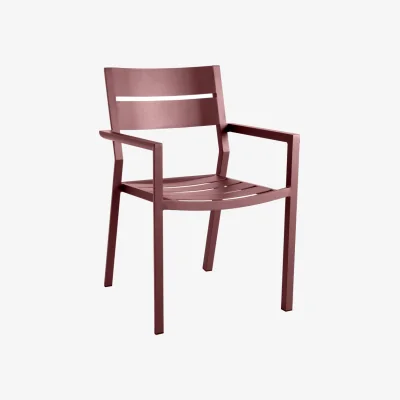 Nordic Nest Brafab Delia armchair Zin red