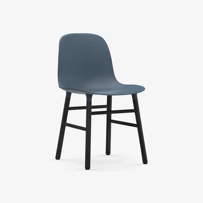 Nordic Nest Normann Copenhagen Form chair leg - black Blue