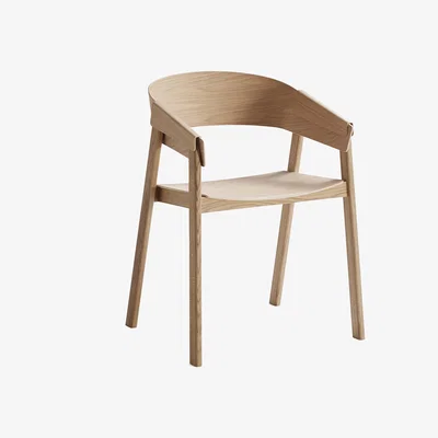 Nordic Nest Muuto Cover Chair Stol Oak