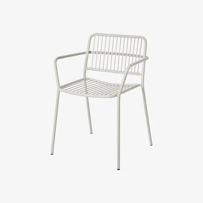Nordic Nest Broste Copenhagen Eden karm chair Beige Grey