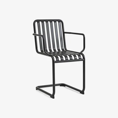Nordic Nest HAY Palissade Cantilever armchair Anthracite