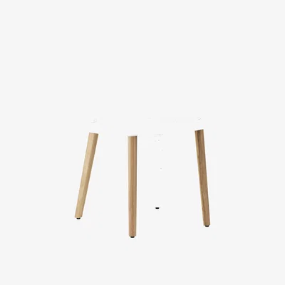 Nordic Nest Normann Copenhagen Allez moulded wicker chair White-oak
