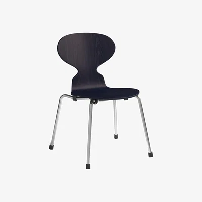 Nordic Nest Fritz Hansen Myran children's chair Midnight blue painted ash-chrome