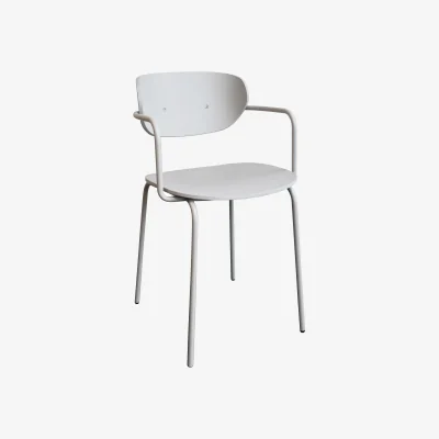 Nordic Nest Hübsch Arch chair Light grey