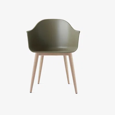Nordic Nest Audo Copenhagen Harbour chair oak legs Olive