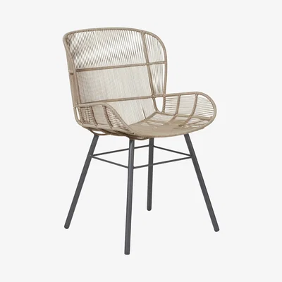 OKA Orzola Dining Chair - Storm Grey
