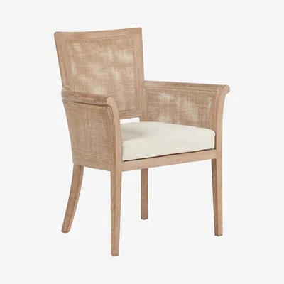 OKA Ormoy Dining Chair - Natural