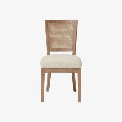 OKA Ormoy Armless Dining Chair - Natural