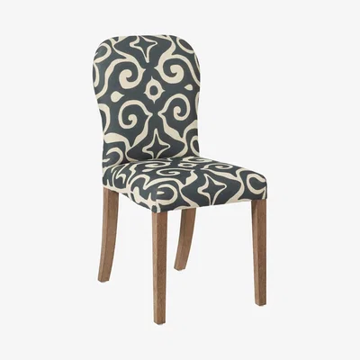 OKA Stafford Kawa Dining Chair - Jet