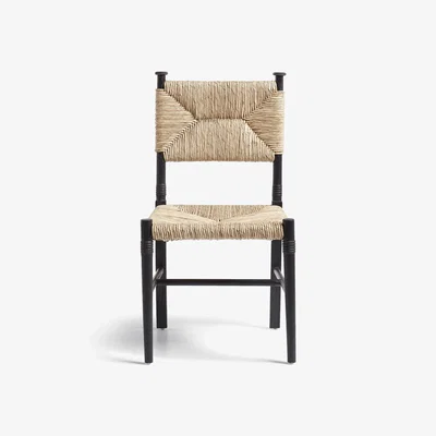 OKA OKA, Emund Dining Chair - Ebony, Dining Chairs, Wood