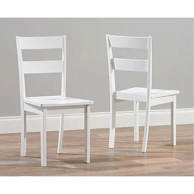 Oak&More Chiltern White Dining Chairs - White