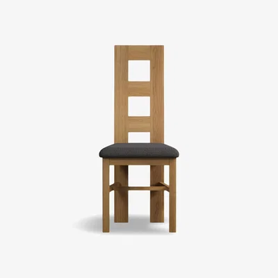 Oak&More Blue Natural Chairs