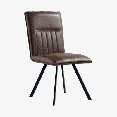 Oak&More Charli Brown Dining Chairs - Brown, 2 Chairs