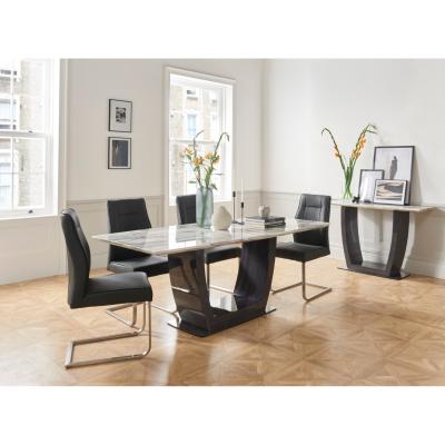 Oak&More Luciana 200cm Dining Table with Luciana Chairs