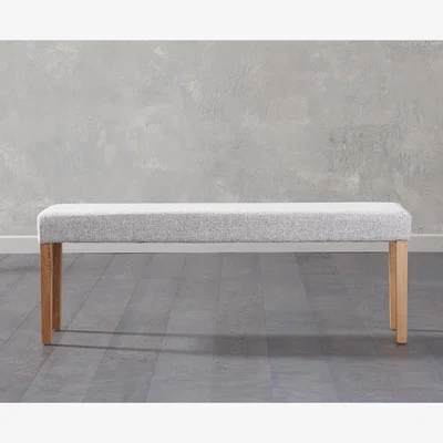 Oak&More Lila Large Grey Bench