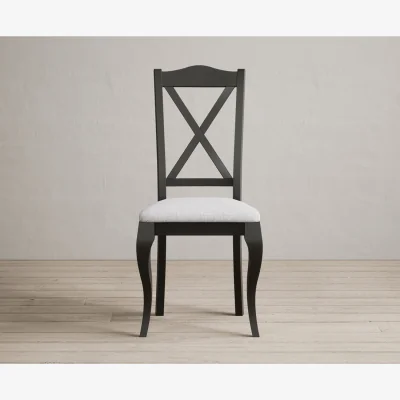 Oak&More Rustic Oak Chateau Noir Chairs