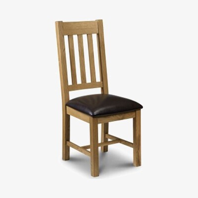 Oak&More Medford Solid Oak Dining Chairs