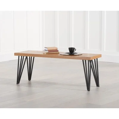 Oak&More Retiro Ash and Veneer Bench
