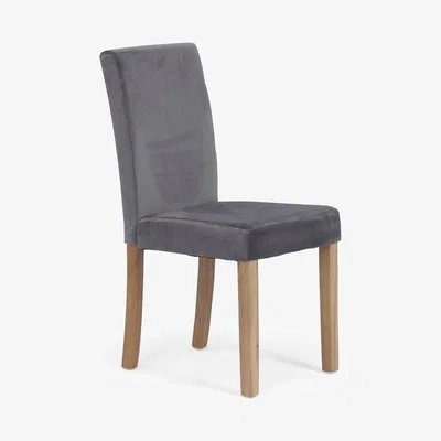 Oak&More Mia Grey Velvet Dining Chairs