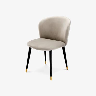 Olivia's Eichholtz Volante Dining Chair in Roche Beige Velvet