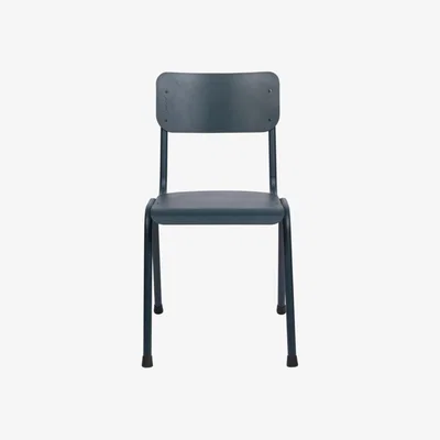 Olivia's Zuiver Set of 2 Outdoor Chairs Back To School Grey Blue