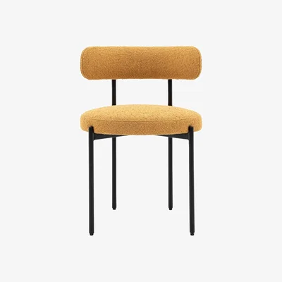 Olivia's Gallery Interiors Torrington Set of 2 Dining Chairs in Ochre