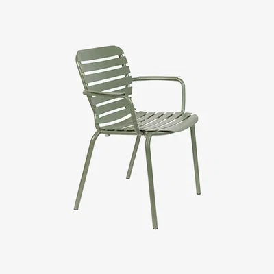 Olivia's Zuiver Vondel Garden Armchair Green / Green