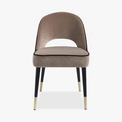 Olivia's Liang & Eimil Yves Dining Chair Gainsborough Tobacco Velvet (a set of 2) | Outlet
