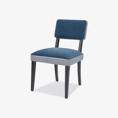 Olivia's Liang & Eimil Alfama Dining Chair - Oxford Misty & Polar Blue
