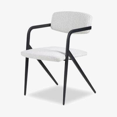 Olivia's Liang & Eimil Alpar Boucle Sand Dining Chair