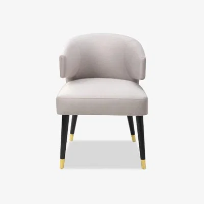 Olivia's Liang & Eimil Mia Dining Chair Limestone Velvet