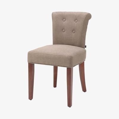 Olivia's Eichholtz Key Largo Dining Chair in Camel Linen