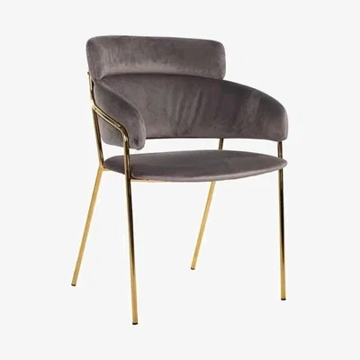 Olivia's Richmond Angelica Quartz Stone Dining Chair