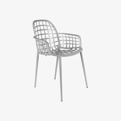Olivia's Zuiver Albert Kuip Garden Armchair Grey / Light Grey
