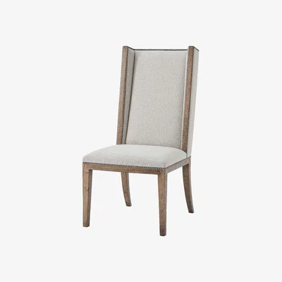 Olivia's Theodore Alexander Aston Dining Chair in Matrix Marble