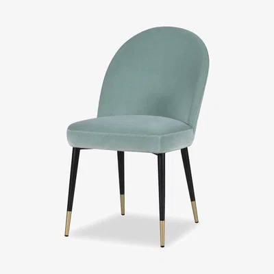 Olivia's Liang & Eimil Alfa Chair (a set of 2) - Gainsborough Agate Green Velvet | Outlet