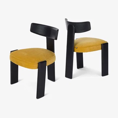 Olivia's Liang & Eimil Albi Set of 2 Dining Chairs - Morgan Ochre