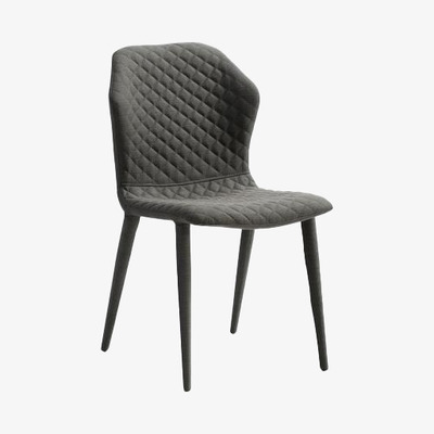 Olivia's Andrew Martin Toby Grey Dining Chair