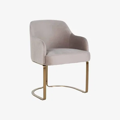 Olivia's Richmond Interiors Hadley Chair in Khaki Velvet