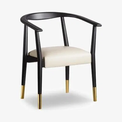 Olivia's Andrew Martin Soho Black Dining Chair