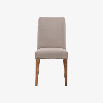 Olivia's Gallery Interiors Set of 2 Highgate Dining Chair in Dove Velvet
