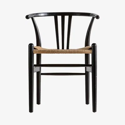 Olivia's Gallery Direct Whitley Chair (2pk) / Black