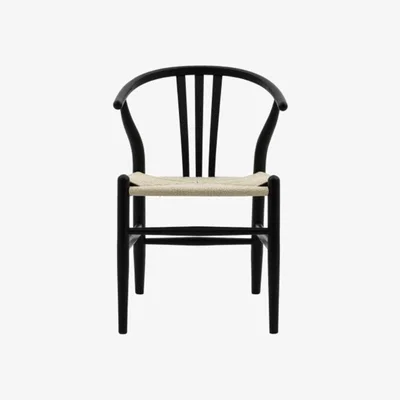 Olivia's Gallery Interiors Set of 2 Houston Dining Chairs in Black