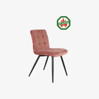 Olivia's Light & Living Olive Fr Dining Chair Old Pink And Black