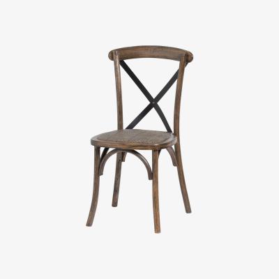 Olivia's Hill Interiors Oak Cross Back Dining Chair