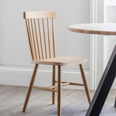 Olivia's Garden Trading Spindle Back Oak Chair