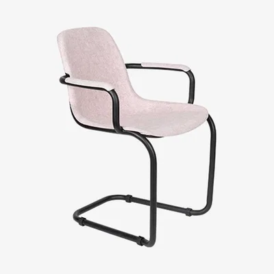 Olivia's Zuiver Thirsty Dining Chair Pink / Soft Pink
