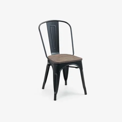 Olivia's Olivia's Set of 4 Granton Metal Chairs