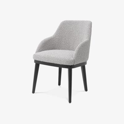 Olivia's Eichholtz Costa Dining Chair in Bouclé Grey